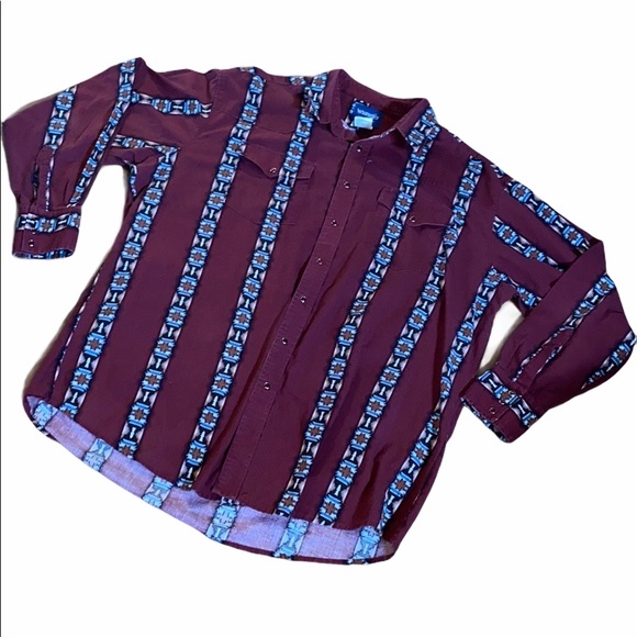 Vintage Western Wrangler Button-down. Size 3X - Picture 1 of 6